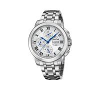JAGUAR Orologio Automatico Uomo Acciaio 316L Argento - Data, Vetro Zaffiro, Impermeabile 10 ATM - J978/2