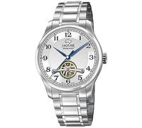 JAGUAR Orologio Automatico Uomo Acciaio 316L Argento - Vetro Zaffiro, Impermeabile 5 ATM - J965/1 Automatic Balancier