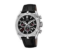 JAGUAR Orologio modello J857 / 4 della collezione EXECUTIVE, cassa da 45,8 mm nera con cinturino in pelle nera per uomo Unisex adulto J857/4