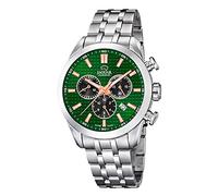 JAGUAR Orologio Modello J865/3 della Collezione Acamar, Cassa da 43 mm, Verde con Cinturino in Acciaio da Uomo
