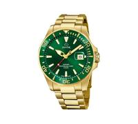 JAGUAR Orologio Modello J877 / 2 della Collezione Executive, Cassa Verde da 43,5 mm con Cinturino in Acciaio Placcato per Uomo J877/2