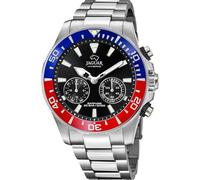 JAGUAR Orologio modello J888/4 della collezione Connected, cassa 45,7 mm nero con cinturino in acciaio per uomo