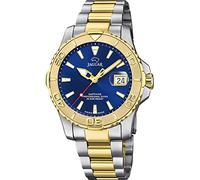 Jaguar Orologio Uomo Acciaio Inox Argento Oro Pro Subacqueo da Polso Uj970/2