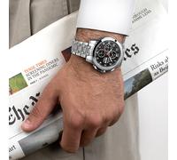 Jaguar Orologio Uomo Acciaio Inox Argento Le Chronographe da Polso UJ978/3