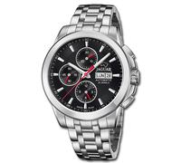Jaguar Orologio Automatico J978/4 Uomo Acciaio 316L Argento Data Vetro Zaffiro Impermeabile 10 ATM