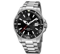Jaguar Orologio Uomo Acciaio Inox Argento Pro Subacqueo da Polso Uj860/D