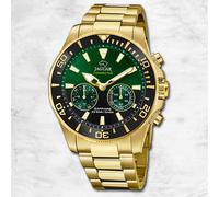 Jaguar Smartwatch ibrido uomo analogico J899/5 Acciaio 316L Oro 20 ATM Musica Passi Notifiche
