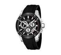 Jaguar Orologio Uomo J688/1 Nero Quarzo Data Vetro Zaffiro 10 ATM Gomma Edizione Speciale