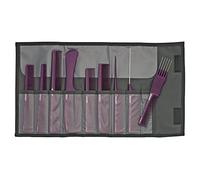 Jaguar - Pettine Set a pettine della linea viola metallizzato - Set di 9 diversi pettini