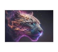 Jaguar Puzzle in Legno 1000 Pezzi, Per Adulti Bambino, Collezione Challenge, Puzzles Impossibili, Stampa Di Alta Qualità (75×50cm)