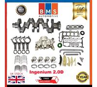 Jaguar Range Rover 2.0 Diesel 204DTD Nitrato Albero con Motore Ricostruzione Kit