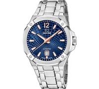 JAGUAR Orologio da uomo J1029/2 Diplomatic Cassa in Acciaio Inox 316L Argento Cinturino in Acciaio Inox 316L Argento, blu