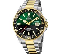 JAGUAR SWISS MADE Orologio Automatico Uomo Acciaio 316L Multicolore - Data, Vetro Zaffiro, Impermeabile 20 ATM - J887/4 Diver