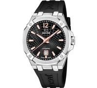 JAGUAR SWISS MADE Orologio Automatico Uomo Gomma Nera - Data, Vetro Zaffiro - Impermeabile 10 ATM - J1030/4 Automatic