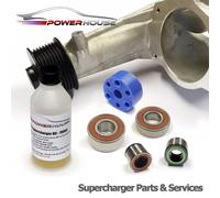 Jaguar Tipo F S 3L Compressore Cuscinetti & Isolante Rebuild Kit 2013 2014 2015+