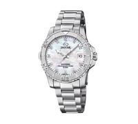 Jaguar Women's Swiss Quartz Diver Watch - Model J870/1, Stainless Steel, Mother-of-Pearl Dial