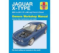 Jaguar X Type Petrol & Diesel (01 - 11) Haynes Repair Manual