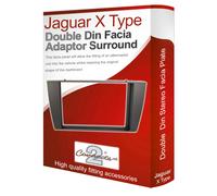 Jaguar X-Type Stereo Radio Cruscotto Adattatore Pannello Modanatura Piatto CD