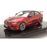 Jaguar Xe Sv Progetto 8 2017 Rosso Scuro Metallico Modellino 1:43 ixo models
