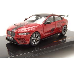 Jaguar Xe Sv Progetto 8 2017 Rosso Scuro Metallico Modellino 1:43 ixo models