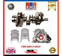 Jaguar XF I II 306DT 3.0 Diesel Forgiato Albero +Olio Genuino Pompa + Cuscinetti