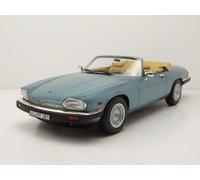 Jaguar XJ-S 5.3 H.E. Cabrio 1988 Blu Chiaro Metallizzato Modellino 1:18 Norev