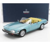 JAGUAR XJ-S CABRIOLET del 1988 blu chiaro a 1/18 di NOREV 182635