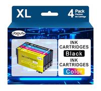 Jagute 405XL Compatibile con Epson 405XL Cartucce per Epson Workforce Pro WF-4830DTWF WF-4820DWF WF-3825DWF WF-7840DTWF WF-7830DTWF (1Nero, 1Ciano, 1 Magenta, 1Giallo)