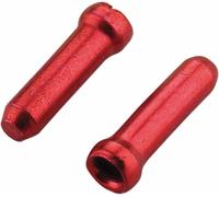 Jagwire 1.8mm Terminali Cavo Piegature Rosso Bottiglia / 500