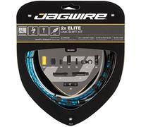 Jagwire 2 X Elite Link Shift Kit-Celeste-New22 Freno Adulto Unisex, Secondo Modello
