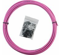 Jagwire 4mm Sport Deragliatore Alloggiamento Con Slick-Lube Liner 10M Roll Rosa