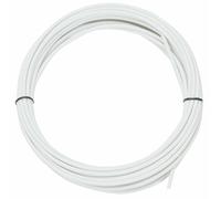 Jagwire 5mm Sport Freno Alloggiamento Con Slick-Lube Liner 10M Roll Bianco