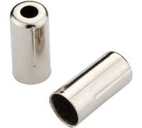 Jagwire Amplificatore Freni Terminale Con Orli Aperta, 200 pezzi 5 mm Argento Si