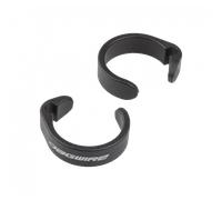 Jagwire, Ganci ad anello fili del controllo E-Bike Unisex adulto, Nero, 28.0-31.8 mm
