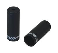 Jagwire Capi guaina aperti per cambio 4mm in lega neri (50pz)