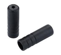 Jagwire Capi guaina aperti per cambio 4mm in plastica neri (100pz)