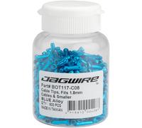 Jagwire Cavo Freno e Cambio Set di 500, Cable Tips, Brake or Shift, Blue (500pcs)-WS