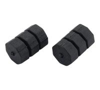 Jagwire Donuts Protezione di Cavi, Freni o - 600 Pezzi Nero - Nero