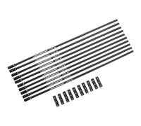 Jagwire Flexible Shift Housing 4 mm CGX-SL (240 mm-10pcs) -Black Parti di ricamb