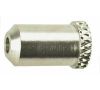 Jagwire Housing Acciaio 5mm, Stop Cromato, Confezione da 50