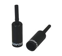 Jagwire JA5154 - Raccordo Guaina per Freni in Alluminio, 5 mm, 50 Pezzi, Colore: Nero