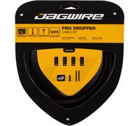 Jagwire Kit Cavi Cambio Pro Dropper Con Guaina 3mm E Cavi Lucidati Nero