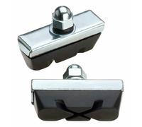 Jagwire Nozioni di Base x-Caliper Pastiglie Freno Filettato Nero Scheda 20 Paia