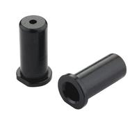 Jagwire Raccordo Guaina Freno Aperta, Cromato, 10 Pezzi, 5 mm