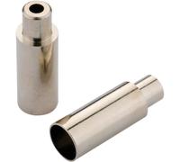 Jagwire Raccordi per guaina freno aperti da 5 a 4 mm cromati, 100 pezzi