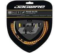 Jagwire Kit Road Elite Link Freno Cavi e Gaines Unisex Adulto, Oro