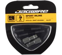 Jagwire Sport 4Mm Mini Inline Regolatori Di Tensione Cavo Paio Titanio