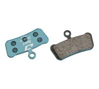 Jagwire Sport Organic Disc Brake Pad-sram Guida Plaquette di Freno Unisex Adulto, Blu