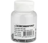Jagwire Tappi Finali In Lega Apertura Da 5Mm Bottiglia Di 50 Neri
