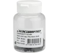 Jagwire Tappo Finale In Ottone Aperto Da 4Mm Bottiglia Di 50 Nero